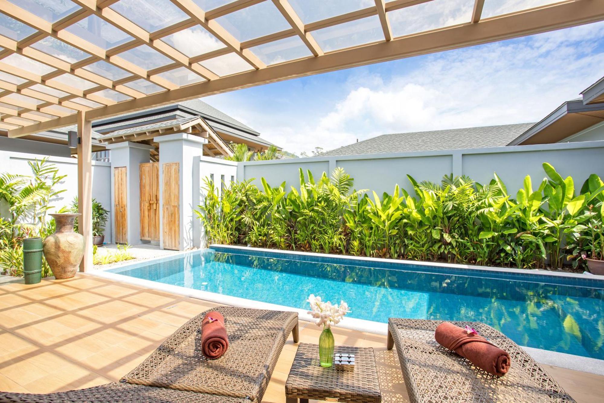 Luxury 2Br Villa Dalaa 3, Private Eco Pool, Gated Residence, Kamala Beach Esterno foto