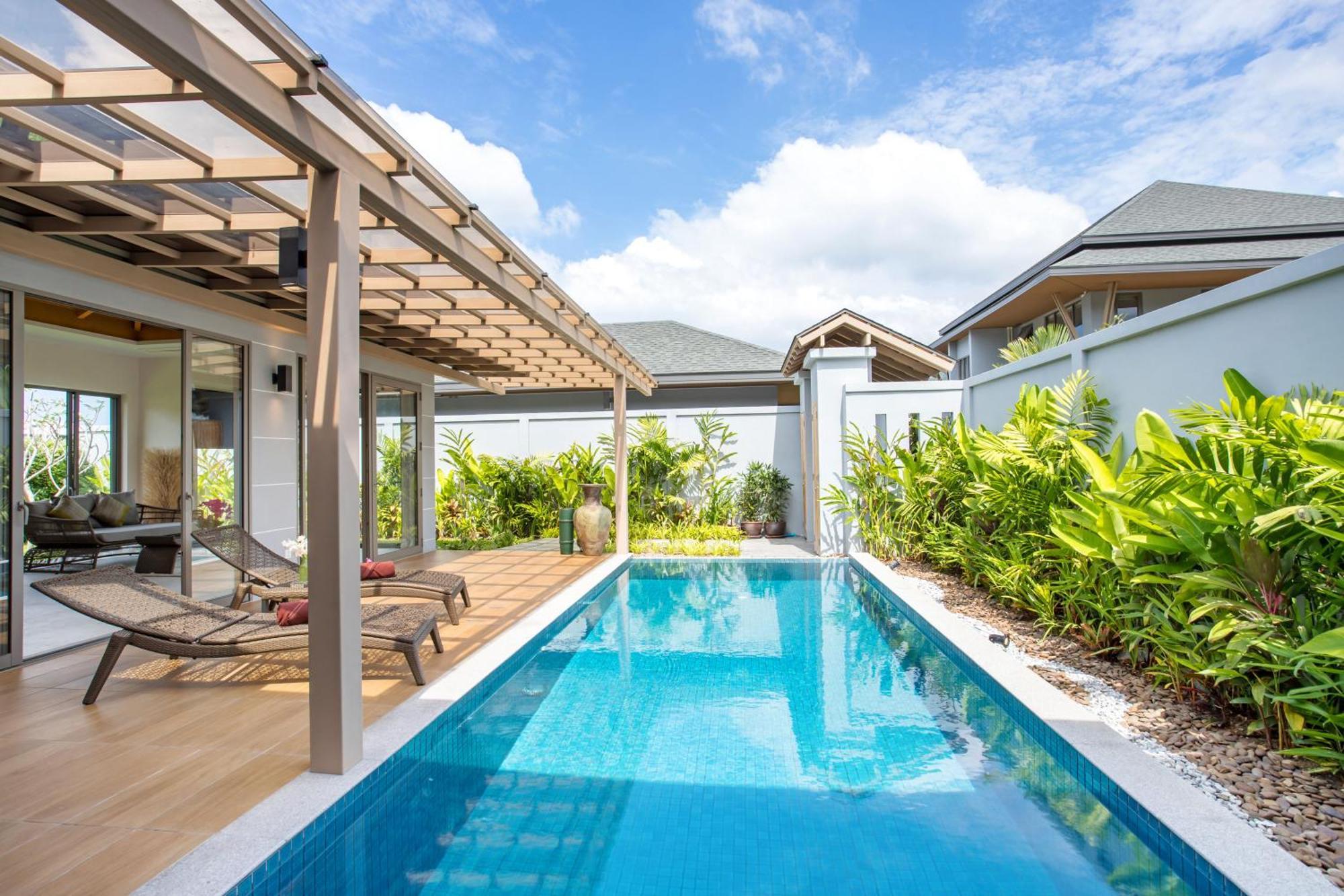 Luxury 2Br Villa Dalaa 3, Private Eco Pool, Gated Residence, Kamala Beach Esterno foto